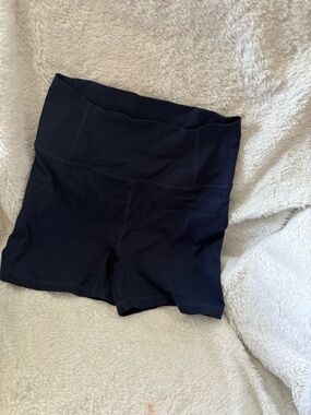 FP Movement by Free People High-Waist Black Active Shorts